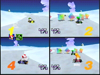 Kart clip